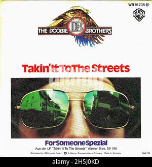 Vintage single record cover - Doobie Brothers, The - Minute By Minute