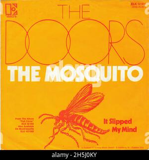 Vintage single record cover - Doors - The Mosquito - 1972 Stock Photo