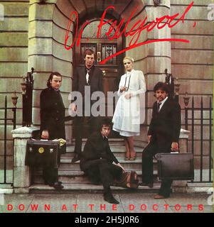 Vintage single record cover - Dr Feelgood - Down At The Doctors