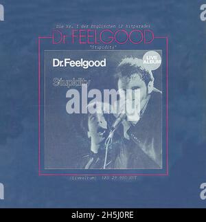 Vintage single record cover - Dr Feelgood - Down At The Doctors