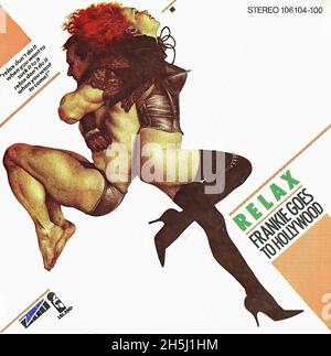 Vintage single record cover - Frankie Goes To Hollywood - Relax