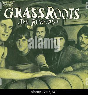 Vintage single record cover - Grassroots, The - The Runaway - D - 1972 Stock Photo