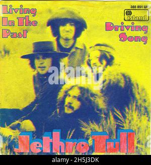 Vintage single record cover - Jethro Tull - Living In The Past - D - 1969 Stock Photo