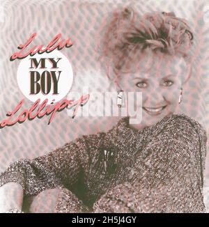 Vintage single record cover - Lulu - My Boy Lollipop - D - 1986 02 Stock Photo