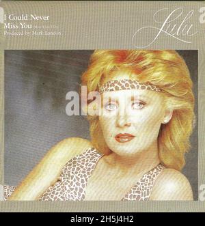 Vintage single record cover - Lulu - I Could Never Miss You - D - 1979 Stock Photo