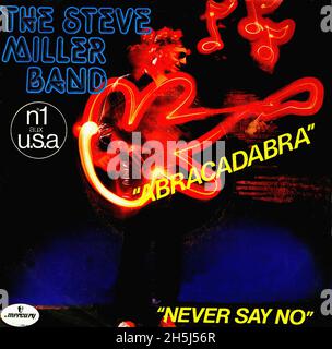Vintage single record cover - Miller, Steve - Abracadabra - D