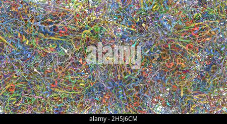 Ribosome as part of an biological cell constructing messenger rna ...