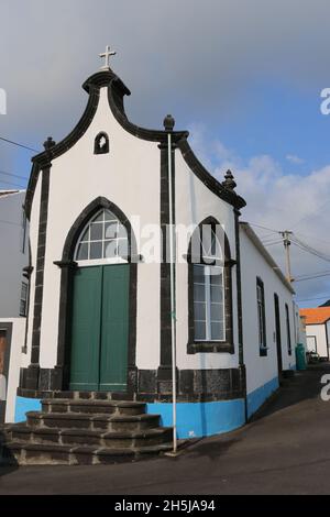 Imperio do Espirito Santo de Nossa Senhora da Guia in Praia, Graciosa island, Azores Stock Photo