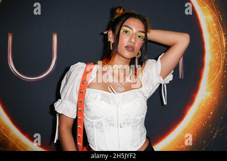 November 10, 2021, Sydney, Australia: ROWI SINGH attending the Sydney Premiere of 'Dune' at the Event Cinemas George Street in Sydney, NSW Australia.  (Credit Image: © Christopher Khoury/Australian Press Agency via ZUMA  Wire) Stock Photo