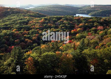 Dorset Fire Tower Park Muskoka, Ontario Canada Stock Photo