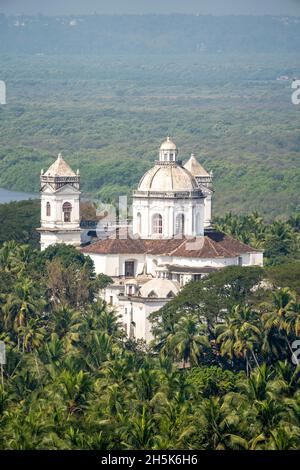 Church of St Cajetan in Velha Goa; Old Goa, Goa, India Stock Photo