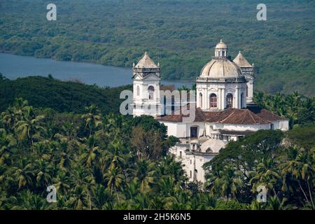 Church of St Cajetan in Velha Goa; Old Goa, Goa, India Stock Photo