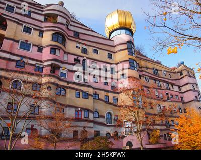 Waldspirale (Darmstadt, Hesse, Federal Republic of Germany) Stock Photo