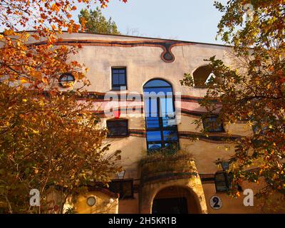 Waldspirale (Darmstadt, Hesse, Federal Republic of Germany) Stock Photo