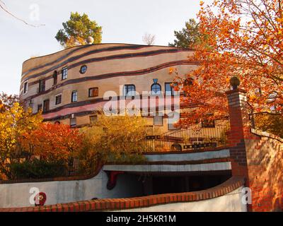 Waldspirale (Darmstadt, Hesse, Federal Republic of Germany) Stock Photo