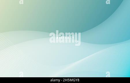 Light Blue Background Abstract Art Vector Stock Vector