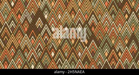 Chevron pattern with marble texture vintage background style retro Stock Vector