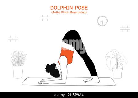 Dolphin Pose (Ardha Pincha Mayurasana) Instructions & Photos • Yoga Basics
