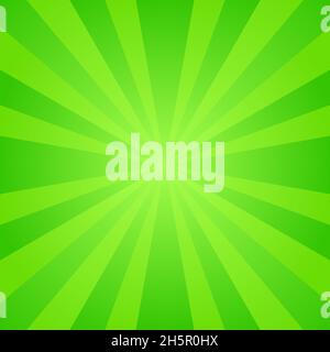 green rays pop art halftone background. Comic starburst pattern ...