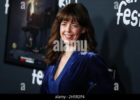 Hollywood, United States. 10th Nov, 2021. HOLLYWOOD, LOS ANGELES, CALIFORNIA, USA - NOVEMBER 10: Cinematographer Alice Brooks arrives at the 2021 AFI Fest - Opening Night Gala Premiere Of Netflix's 'tick, tick…BOOM!' held at the TCL Chinese Theatre IMAX on November 10, 2021 in Hollywood, Los Angeles, California, United States. (Photo by Xavier Collin/Image Press Agency/Sipa USA) Credit: Sipa USA/Alamy Live News Stock Photo