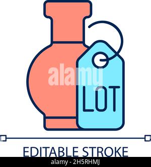Lot RGB color icon Stock Vector