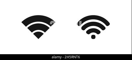 Wi-Fi icon for web design. Symbol set vector illustration. Stock Vector