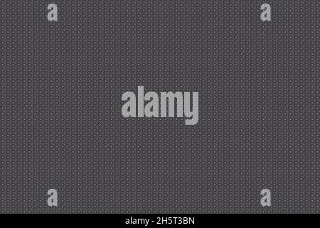 Rounded black, grey and white colors geometric repeat seamless pattern Stock Vector