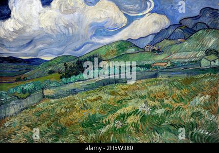 Vincent van Gogh, Landscape from Saint-Rémy