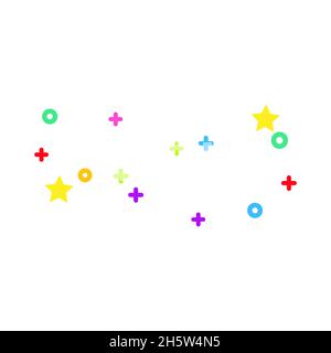 Bursts firework, sparkles effect vector flash. Light stars shiny vector. Decoration twinkle, stars and colorful collection. Glowing sparkle icon. Brig Stock Vector