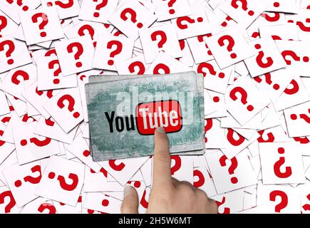 youtube images, youtube background designs Stock Photo