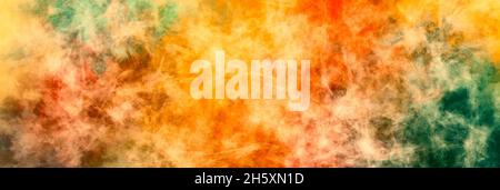 Color ink lines spots Contemporary art on canvas Arbitrary pattern Creative texture Stock Photo