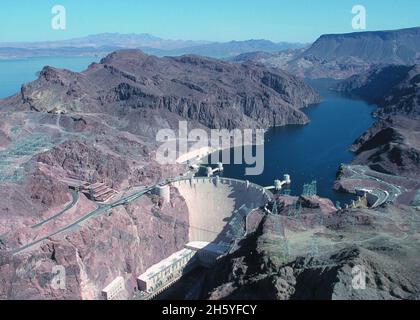 Hoover Dam, Clark County, NV ca. 2011 or earlier Stock Photo