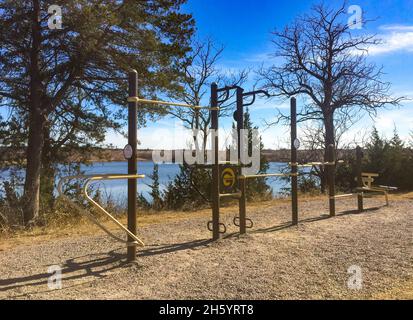 Chickasaw National Recreation Area in Oklahoma Stock Photo