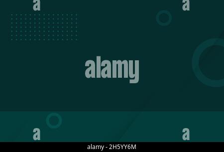 Modern Dark Green Background  Stock Vector