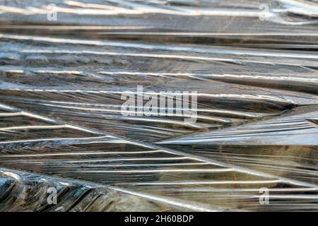 Ice Pattern; Winter; UK Stock Photo