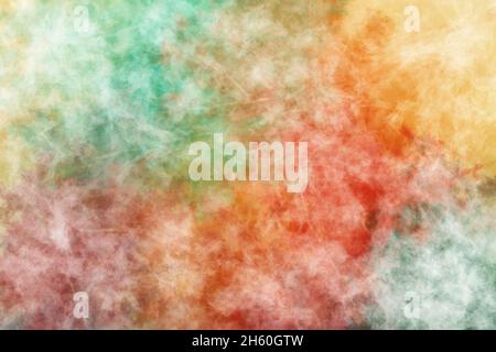 Colorful ink mix Modern artwork on canvas Chaotic pattern Creative texture Stock Photo