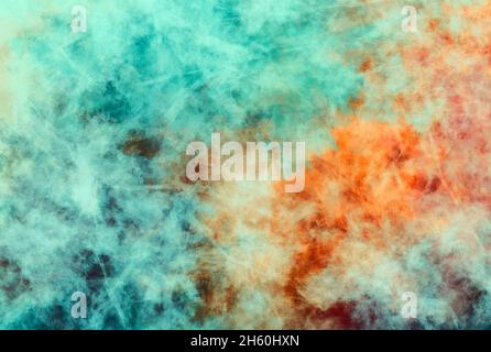 Abstract multi-colored paint background. Acrylic texture with marble  pattern. Wallpaper. Mixing paints. Modern art. Stock Photo