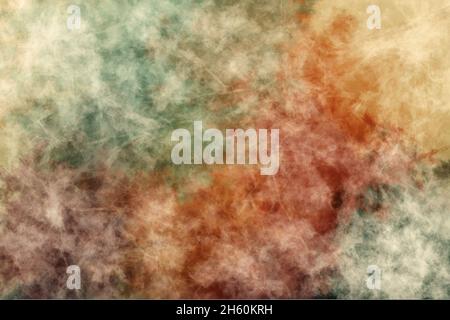 Color paint mix Modern art on paper Dynamic pattern Creative texture Stock Photo