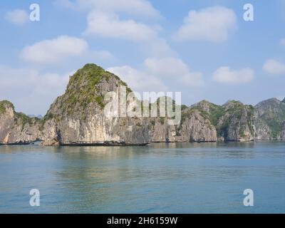 Scenic Ha Long Bay in northeast Vietnam Stock Photo