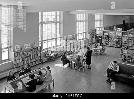 Brooklyn Public Library (Ingersoll Memorial), Prospect Park Plaza, Brooklyn; 1941 Stock Photo