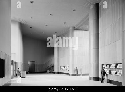 Brooklyn Public Library (Ingersoll Memorial), Prospect Park Plaza, Brooklyn; 1941 Stock Photo