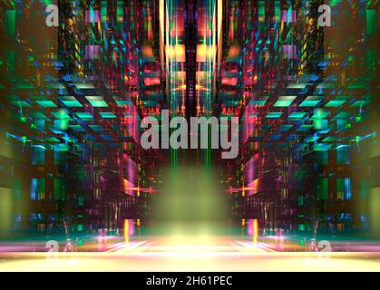 Computer generated abstract background from many golden rays and particles,  3D rendering Stock Photo - Alamy
