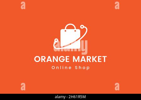 Online Shop Modern Logo Stock Vector