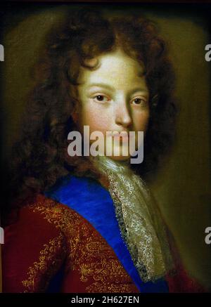 Louis, Duke of Burgundy 1696 François de Troy 1645-1730   France, French, Louis, Duke of Burgundy ,1682 –  1712,  eldest son of Louis, Grand Dauphin,  Dauphine Maria Anna, Stock Photo