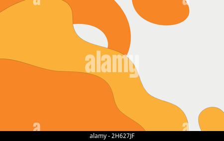 Vector abstract liquid design Banner, background. Vector Stock Vector