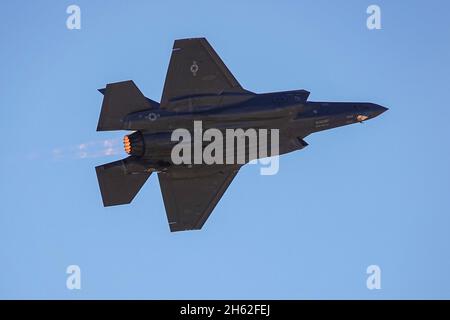 The amazing F-35 Lightning II is America's preeminent modern fighter Stock Photo