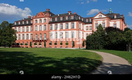 biebrich castle,castle park,wiesbaden-biebrich,hesse,germany Stock Photo