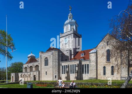 england,hampshire,portsmouth,portsmouth cathedral aka the cathedral church of st.thomas of canterbury Stock Photo