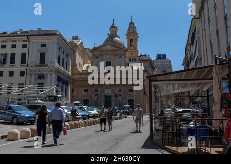 palazzo ducale,genoa,italy Stock Photo