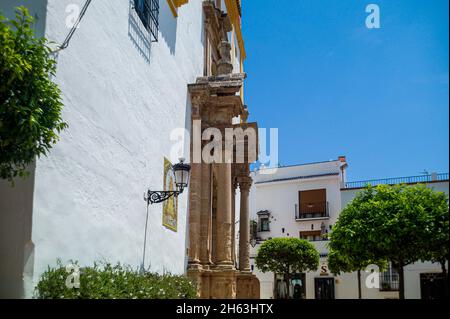 marbella,spain: street photography in thel old town with spanish architecture in marbella,costa del sol,andalusia,spain,europe Stock Photo